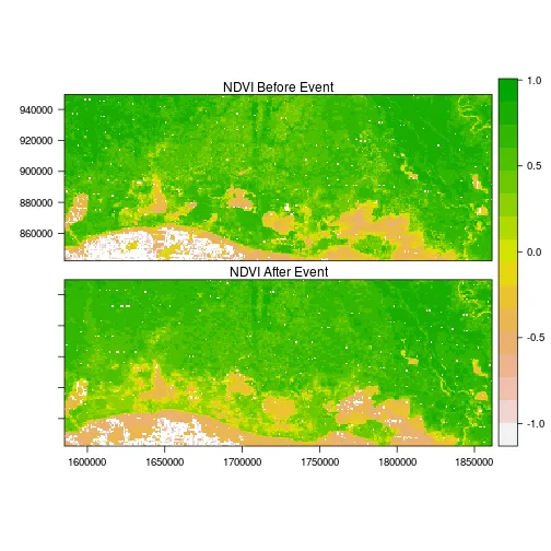 Color Infrared Hurricane 3