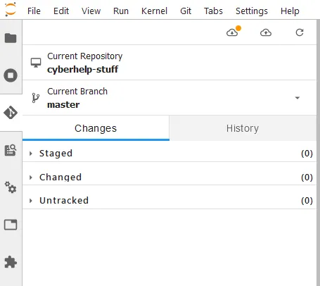 Jupyter Lab extension
