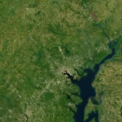 Chesapeake Bay Satellite Image