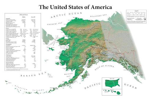 US Alaska Map