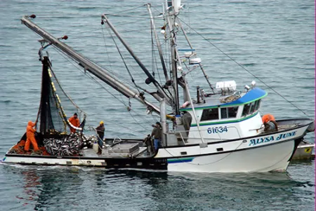commercial trawler
