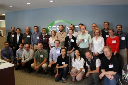 The Globalizing Rural Land Use Change team gathered together at SESYNC