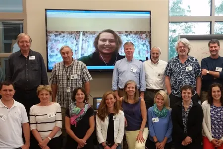 Synthesis center leaders gathered at the international synthesis center meeting